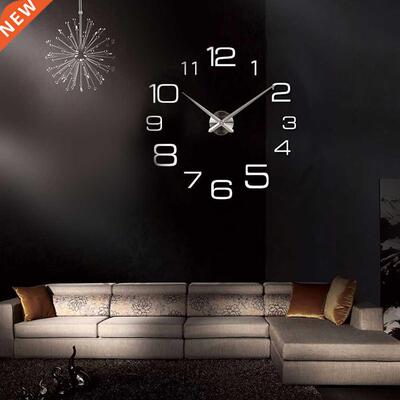 3d Wall Clock irror Wall Stickers Creative Diy Wall Clocks