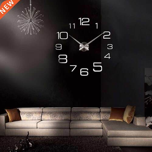 3d Wall Clock irror Wall Stickers Creative Diy Wall Clocks