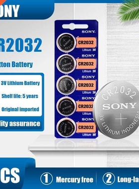 5PCS Original Sony 3V CR2032 CR 2032 DL2032 ECR2032 5004LC K