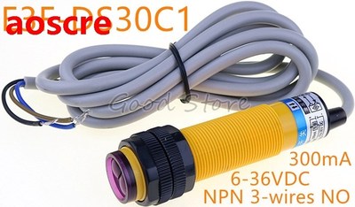 1pcs E3F-DS30C1 300mA 0.5K HZ  NPN Connections Counter Adjus