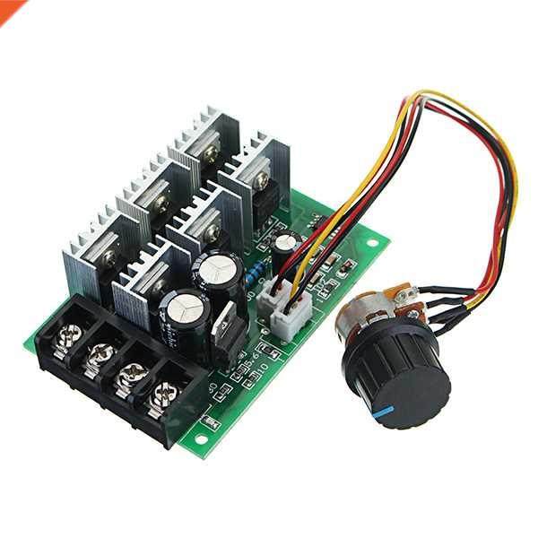 dc 9-55v 40a 2000w pwm dc motor pump speed regulator power s