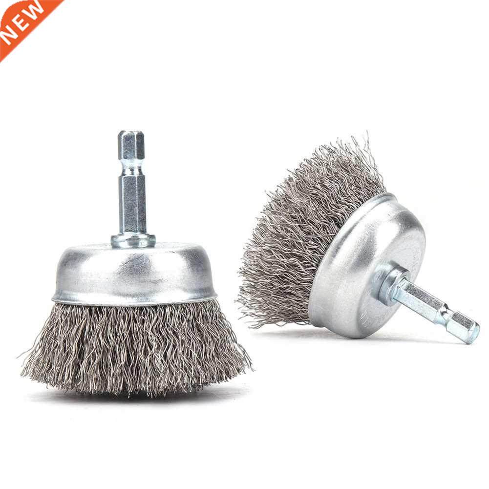 50mm Steel Wire Brush 1/4inch Shank Drill Granding Tools Met