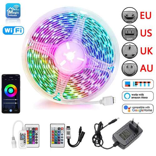 DC12V 5050 RG Led Strip Light 5M/10M/15M/20M Neon Rion Ta