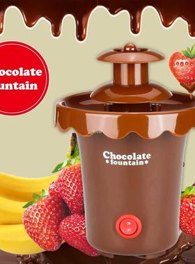 2 Ters Mn Chocolate Fondue Fountan Party Waterfall Melt