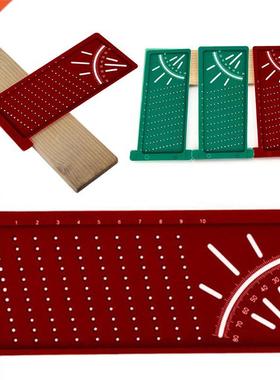 3D Woodworking Ruler Hole Scribing Gauge Scribe T-Type Cross