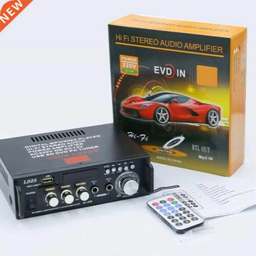 6W DC12V HiFi Power Amplifier Car Stereo Music Receiver FM R