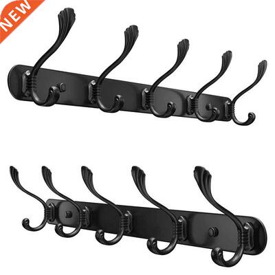 Coat Hooks Wall Mounted (2 Pack) - Stainless Steel Wall Hook