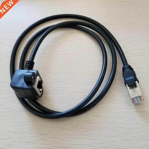 RJ45 CAT5 Internet Ethernet Extension Cable Male to 90 Degre