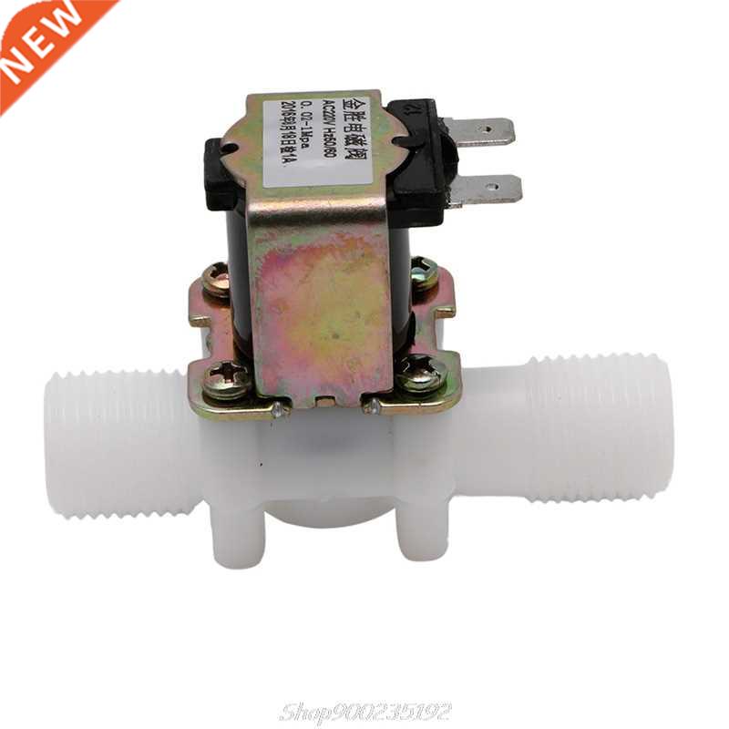 12/24/220V Electric Solenoid Valve Magnetic DC N/C Water Air