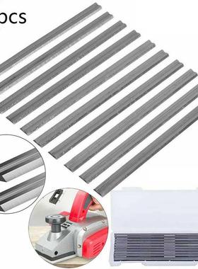 10Pcs 82mm Reversible Electric Planer Blades Boxed High Spee