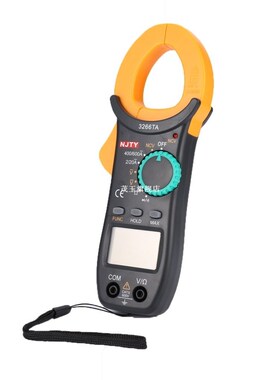 Digital Clamp Meter NJTY DC/AC Volt Amp Ohm Diode Mini Multi