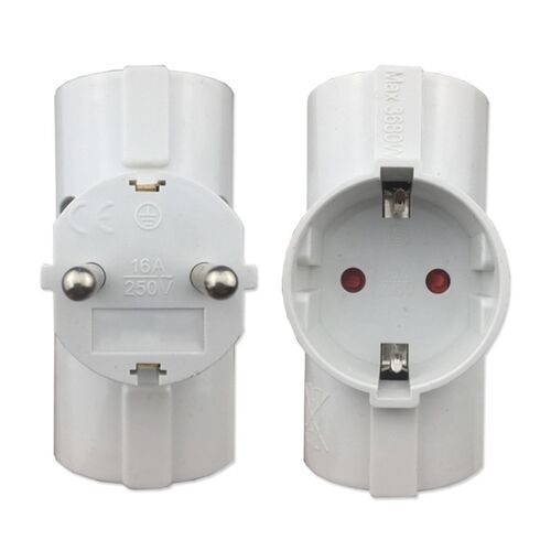 Home EU Standard One Way Three Conversion Socket Smart Plug