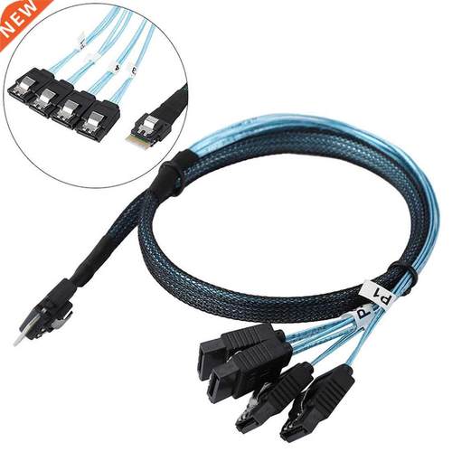 XT XINTE MINI SAS 38P SFF 8654 to 4 X SATA Server Data Tran