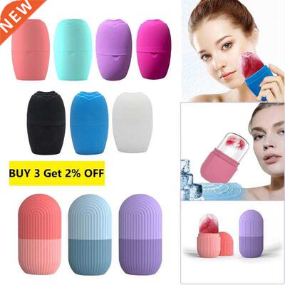 Silicone Ice Ball Face Massager Shrink Pores Roller Cold The