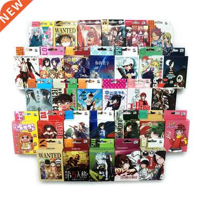 Anime Cartoon Poker Cards toy SAO Fairy Tail Jujutsu Kaise D
