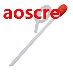 Car Motorcyle Gas Oil Water Liquid Transfer Plastic Siphon P