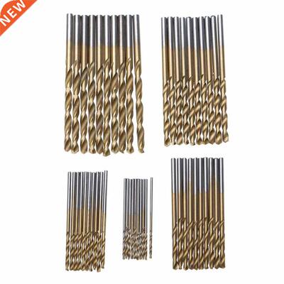 50Pcs Coated Drill Bits Drill Bit Set Tool 1/1.5/2/2.5/3mm