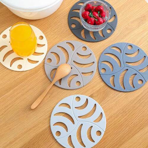 1Pc Bowl Drink Coffee Cup Pad Coasters Placemats Anti-hot Pa
