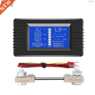 DC 0-200V 0-300A Battery Tester Voltmeter Ampmeter Power Imp