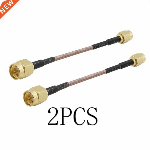 2Pcs RG316 Cable SMA Male to SMA Male Plug Connector RF Coax