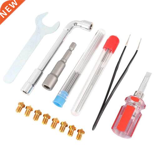 3D Printer Nozzles Cleaner Tool Kit Extruder Nozzle Cleaning