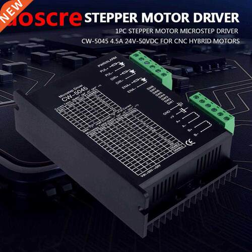 Stepper Motor Microstep Driver CW-5045 4.5A 24V-50VDC Steppe