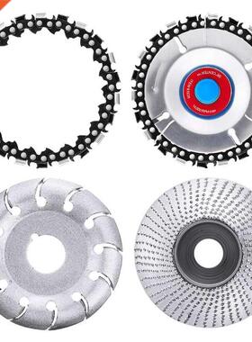 Grinder Chain Disc Set Wood Grinding Wheel 22 Teeth Wood Sha