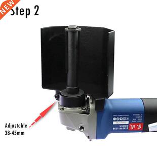 Hand held Linear Polisher Parts, Angle Grinder Adapter, Prot