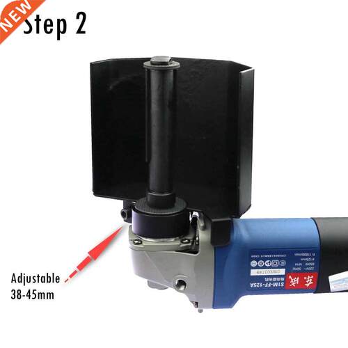 Hand held Linear Polisher Parts, Angle Grinder Adapter, Prot