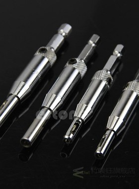 2021 New 4pcs Self Centering Hinge Drill Bits tools Door Cab