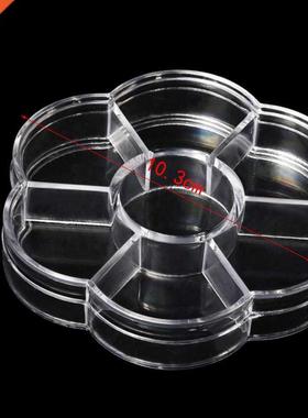 5PCS Practical jewelry storage Adjustable Plastic Compartmen