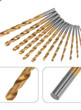 13x 1 5-6 5mm High Steel HSS Coated Drill Bits Shank Set Too