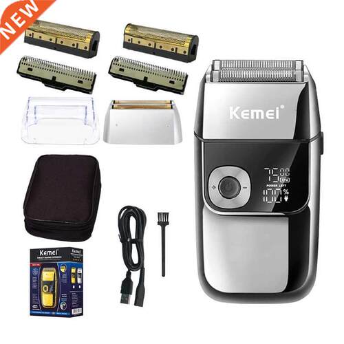 2 in 1 Electric Shaver Men Electric Razor Rechargeable Beard
