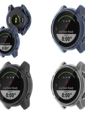 Smart Watch Protective Case TPU Half-wrapped Hollow Case Scr