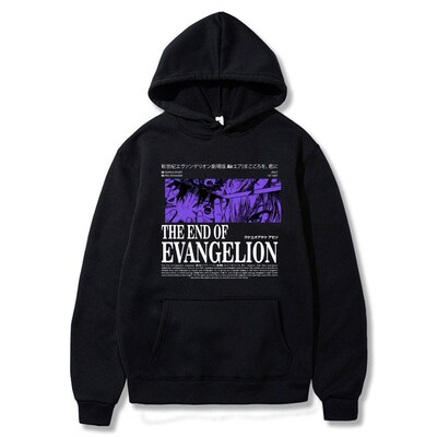 Anime Ayanami Rei Print Sweatshirt Man Autumn Fleece Hoody F