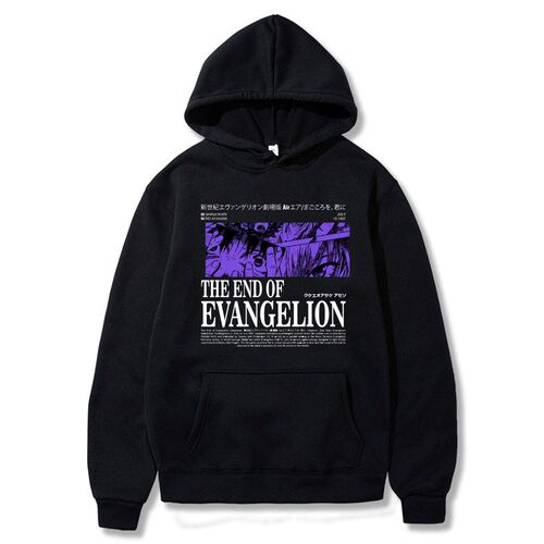 Anime Ayanami Rei Print Sweatshirt Man Autumn Fleece Hoody F