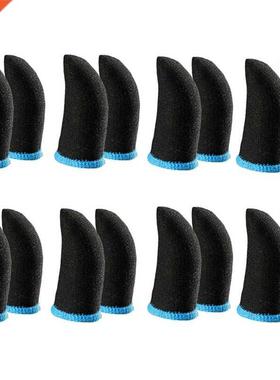 18-Pn Carbon Fber Fnger Sleeves For PUBG Moble Games Pre