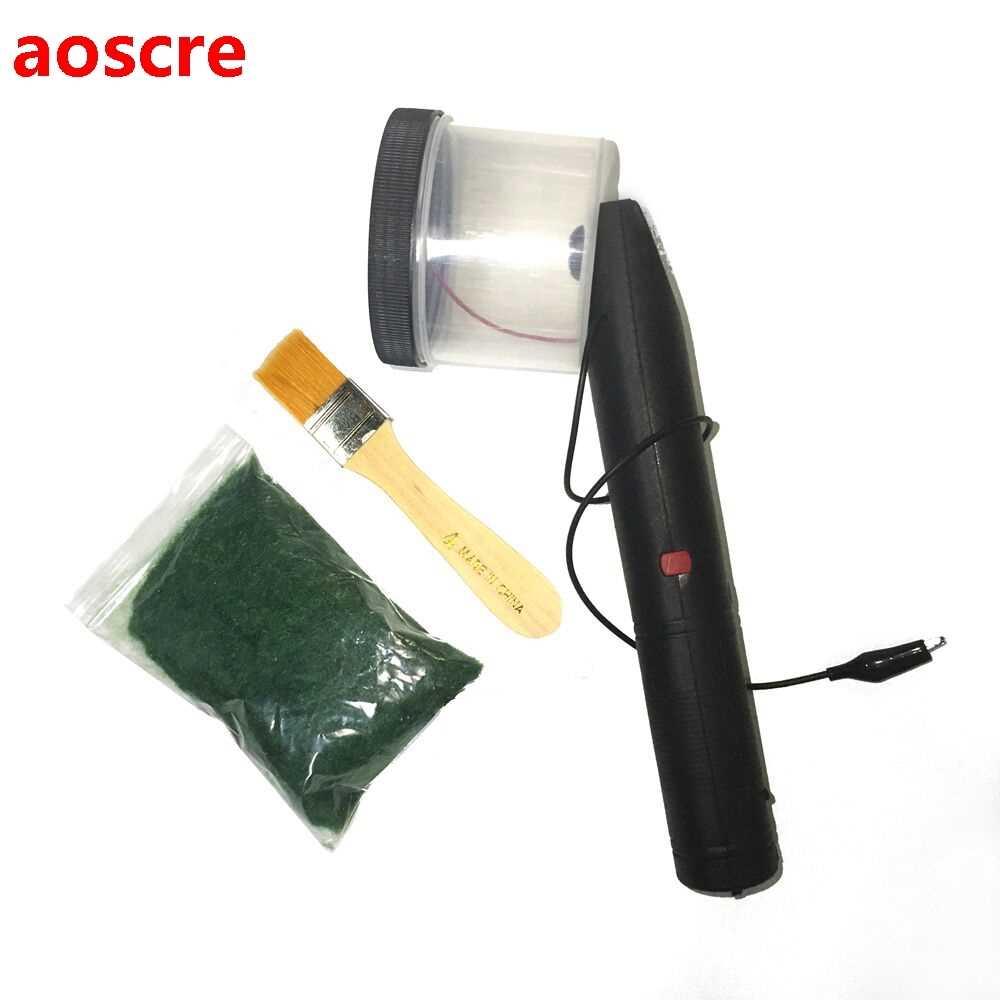 ABS Mini Static Grass Flocking Applicator with Antiskid Hand