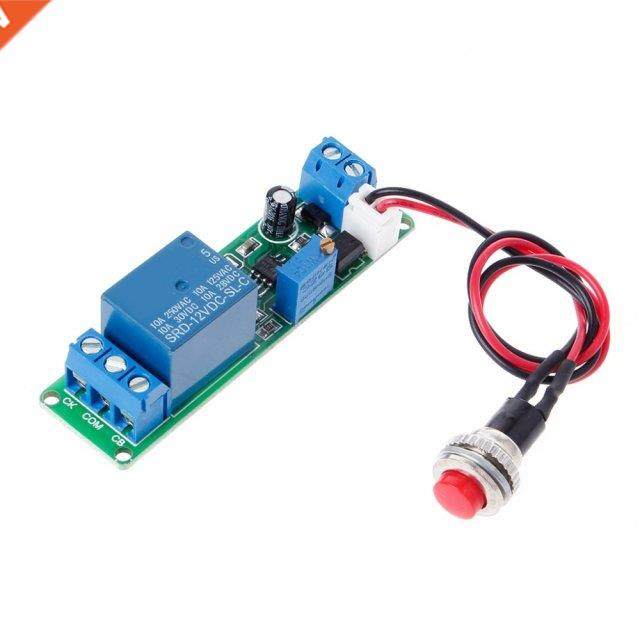 DC 12V Timing Timer Delay Turn OFF Switch Relay Module 1~10s