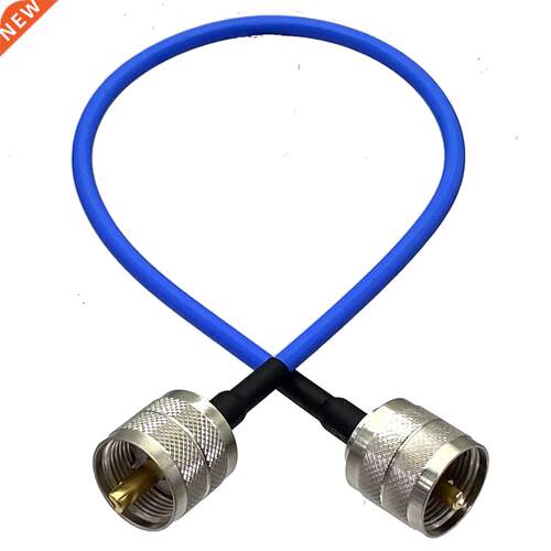 RG402 0.141" UHF PL259 Male to UHF PL259 Male Plug