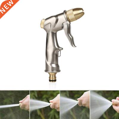 High Pressure Water Spray Gun Metal Brass Nozzle Garden Hose