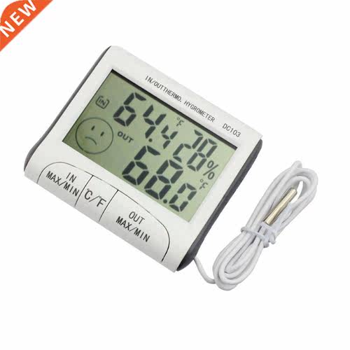 Home Use DC10 LCD DisplayThermometer Humidity Temperature H