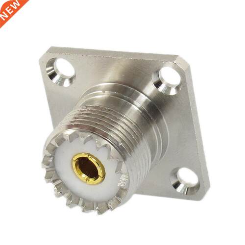 5x U Female SO239 Panel Chassis Mount Flange Deck Mount So