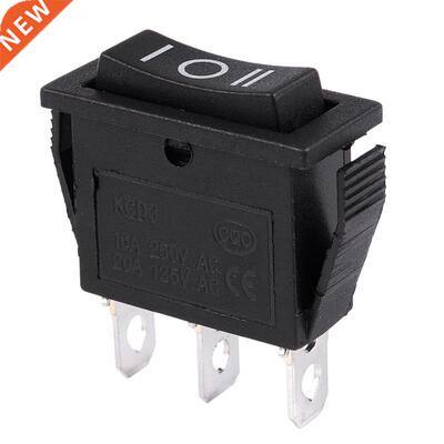 AC15A/250V 20A/125V 3 Pin SPDT ON-OFF-ON 3 Position Snap Roc