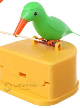 Cute Hummingbird Toothpick Dispenser Automatic Toothpick Org