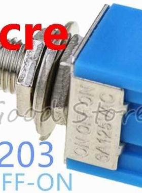 5pcs/LOT Light BlueToggle Switches VE068 P5 6-Pin DPDT ON-OF