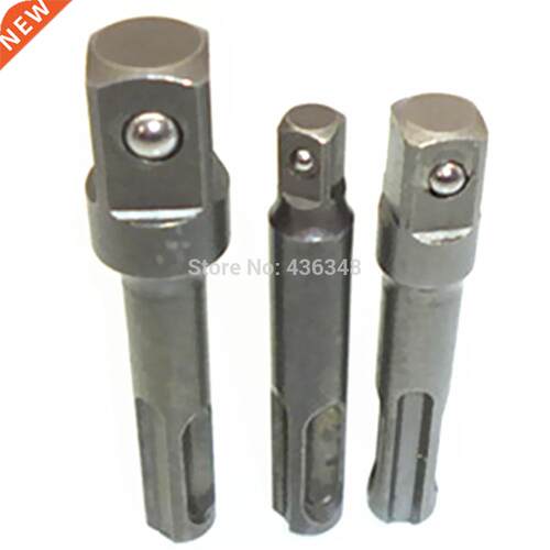 3x Sds Plus Power Socket Extension Set 1/4