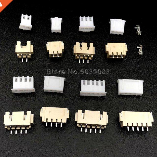 Sets XH 2.54mm Pitch 2/3/4/5/6/7/8/9/10p XH2.54 Horizontal S
