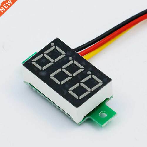 Voltage Meter Voltmeter tester Mini 0.36 inch DC 0-100v 3 bi