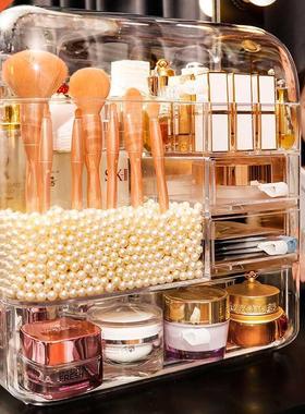 Fashion Transparent Makeup Organizer Large Capacity Waterpro
